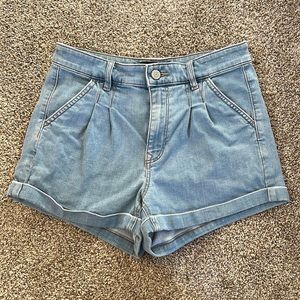 Express Shortie High Rise Shorts